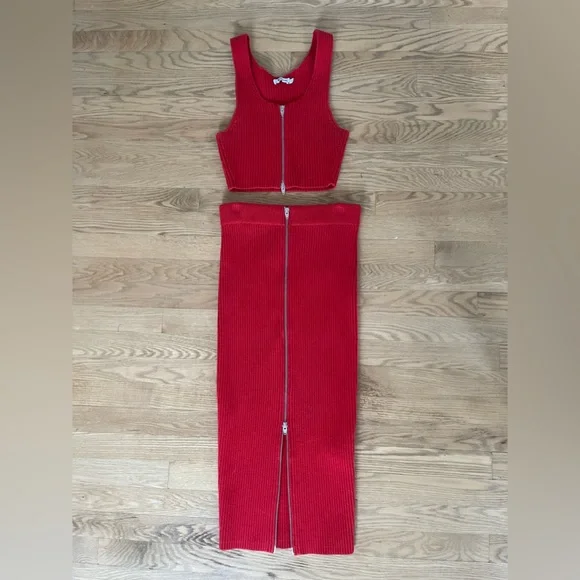 Alexander Wang T Ribbed Set - Picture 2 of 6